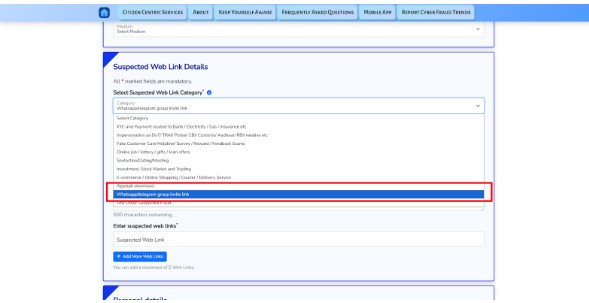 Report the Telegram handle or WhatsApp link Report the Telegram handle or WhatsApp link